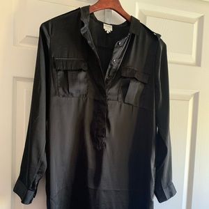 Monki Satin Tunic Dress